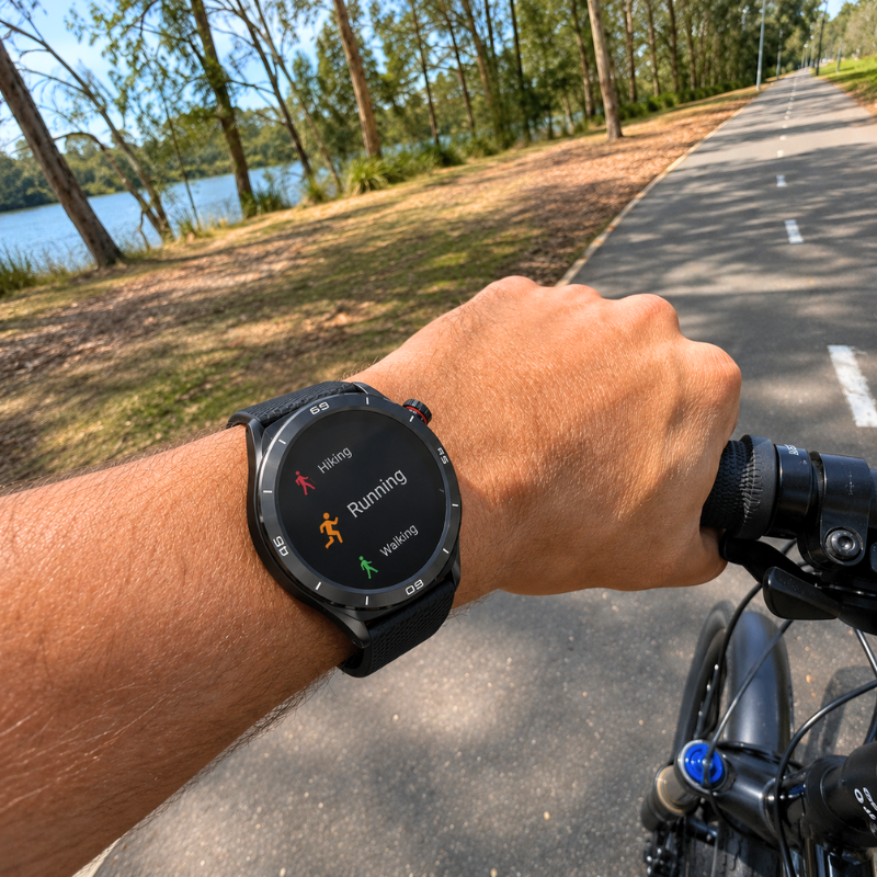 TimeCrest™ ProTrack Outdoor Smart Watch