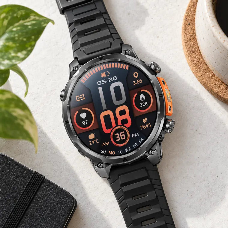 TimeCrest™ Sentinel Rugged Smart Watch