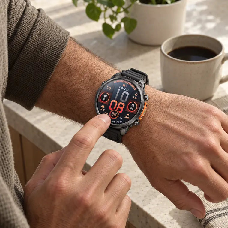TimeCrest™ Sentinel Rugged Smart Watch - view 2